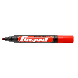 MARKER PERMANENTNY OKRĄGŁY CZERWONY GIGANT KAMET / KMT 1069