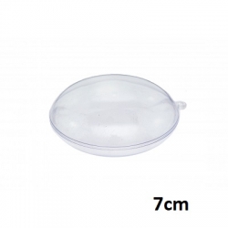 Medalion 7cm akrylowy dwuczęściowy WYPUKŁY, plexi / AL.MED.AKR70