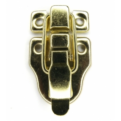 Zamknięcie do skrzyń  4x5,6cm  / A076 złoto