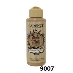CADENCE Farba matowa akrylowa 120ml / Style Matt / 9007 / CIEPŁY BEŻOWY / BAOUQE BEIGE