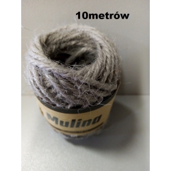 Mulina motek 10m / POPIEL-SZARY / 6619PSZ