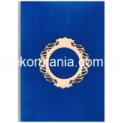SKLEJKA #3mm Ornament 12,5x12,5cm  ramka ozdobna III ażurowa