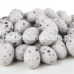 Jajka nakrapiane styropianowe 2cm , SZARE  100szt / FL68-07