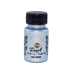 Farba Dora Metalik 50ml aqua  145 , farba metaliczna