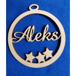 SKLEJKA #3mm Bombka 10cm ALEKS