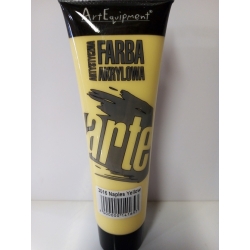 Farba akrylowa 100ml  ARTEQUIPMENT  - 3016- NAPLES YELLOW, dobrze kryjąca