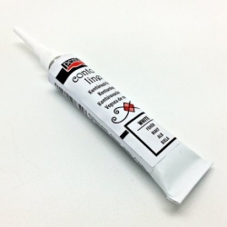 PENTART  KONTURÓWKA 20ml, RELIEF KONTURÓWKA BIAŁA