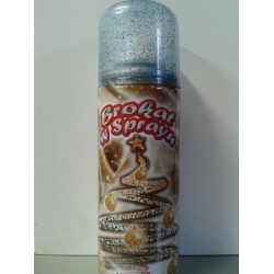 Brokat w sprayu  250ml  NIEBIESKI, brokat niebieski