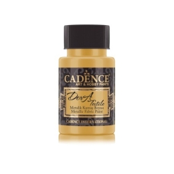 CADENCE DORA TEXTIL METAL 50ml FARBA DO TKANIN R.GOLD / złoto metaliczbe / 1136