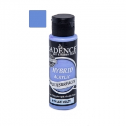 Farba hybrydowa matowa 70ml jasny fiolet MATT 114