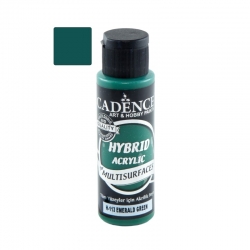 Farba hybrydowa matowa 70ml szmaragdowy 113  MATT