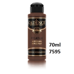 CADENCE Premium 7595 Farba akrylowa półmatowa 70ml MLECZNY BRĄZ MILK BROWN