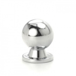 Gałka meblowa  23x18mm , uchwyt meblowy metalowy CHROM / GN3404