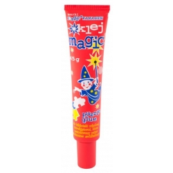 KLEJ MAGIC 45g EKO tuba plastikowa miękka Z APLIKATOREM KAMABEN, klej magiczny, klej introligatorski, szkolny