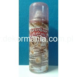 Brokat w sprayu CZERWONY 250ml, brokat czerwony
