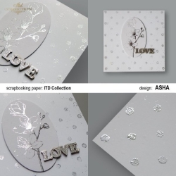 Baza do kartki 15,2x15,2cm   BIAŁA  / BDK-008 / baza do kartki 152x152mm