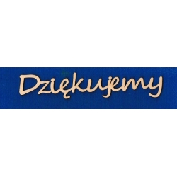 Dziękujemy wys.3cm    / segoe