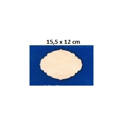 SKLEJKA #3mm Podkładka, tabliczka ozdobna chmurka 15,5x12cm, deseczka, tabliczka 15,5x12cm / 2323