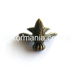 Nóżka metalowa  M330 większa  / dł;boku 4,5cm , h-4cm DUŻA