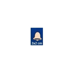 SKLEJKA #3mm Dzwonek 2x2cm , mini dzwoneczek zawieszka / mini dzwonek  / 4040