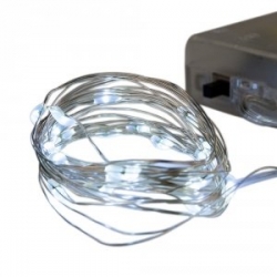 Lampeczki Led 20szt / dł: 2metry  / lampki ledowe  / ZIMNE światło
