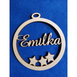 SKLEJKA #3mm Bombka 10cm EMILKA