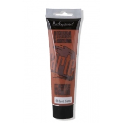 Farba akrylowa 100ml  ARTEQUIPMENT - 609- BURNT SIENNA, dobrze kryjąca