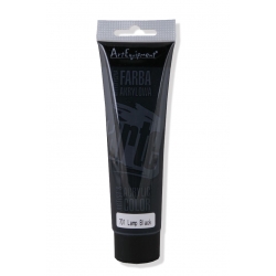 Farba akrylowa 100ml  ARTEQUIPME - 701- LAMP BLACK, dobrze kryjąca