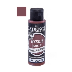 CADENCE Farba hybrydowa matowa 120ml czekoladowy 017 MATT