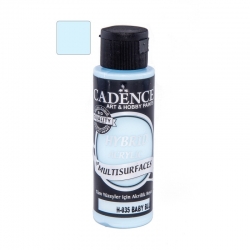 CADENCE Farba hybrydowa matowa 70ml dziecięcy niebieski 035 MATT