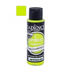 Cadence Farba hybrydowa matowa akrylowa PISTACJOWY  70ml / H-046