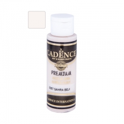 CADENCE Farba akrylowa Premium 70 ml  beż pustynny 0357 półmatowa