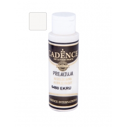 CADENCE Premium 6480  Farba akrylowa  półmatowa 70ml / EKRU