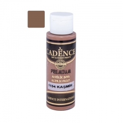 CADENCE Farba akrylowa Premium 70 ml, kaszmirowy / 1154 półmatowa