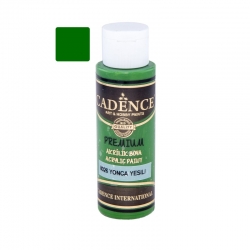 CADENCE Premium 8026 Farba akrylowa półmatowa 70ml ZIELONA KONICZYNA