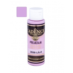 CADENCE Premium 2030 Farba akrylowa półmatowa 70ml LILIOWY, LILA