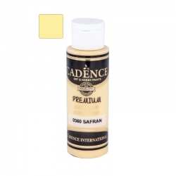 CADENCE Farba akrylowa Premium 70 ml, szafran / 0360 półmatowa