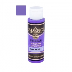 CADENCE Farba akrylowa Premium 70 ml  purpura 9044 półmatowa / c.fiolet