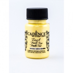 Farba Dora Metalik 50ml farba metaliczna BANANOWY / CADENCE 200