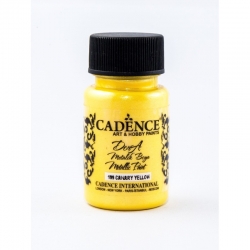 Farba Dora Metalik 50ml farba metaliczna KANARKOWY / CADENCE 199