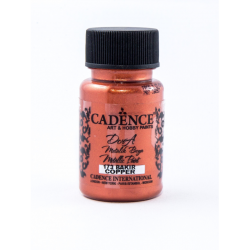 Farba Dora Metaliczna 50ml  MIEDZIANY, BAKIR-COPPER / CADENCE 173