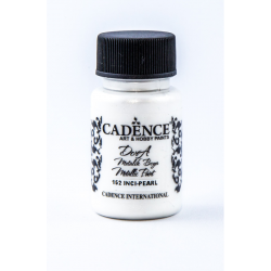Farba Dora Metalik 50ml - Perła   152 inci pearl  CADENCE 152