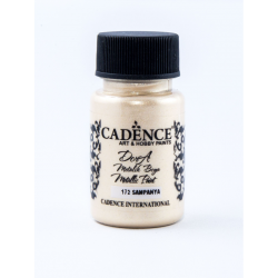 CADENCE Farba Dora Metalik 50ml. SZAMPAŃASKI / CADENCE 172