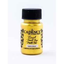 Farba Dora Metalik 50ml. BOGATE ZŁOTO / CADENCE  136  farba metaliczna