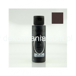 Farba metaliczna METALIK BOYA 70ml  CZARNY   ( 216 ) , ikon , czarna