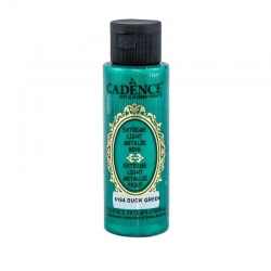 Farba metalizowana Extreme 70ml - kacza zieleń