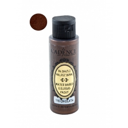 Farba metaliczna   Gilding 70ml, -   czekolada /115