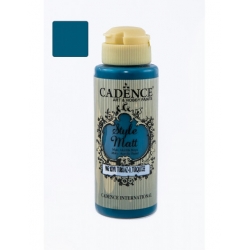 CADENCE Farba matowa akrylowa 120ml / Style Matt / 9062 / CIEMNY TURKUS