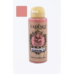 CADENCE Farba matowa akrylowa 120ml / Style Matt / 9019 / FLAMINGOWY RÓŻ