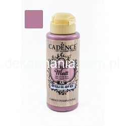 CADENCE Farba matowa akrylowa 120ml / Style Matt / 9024 / POPIELATA RÓŻA